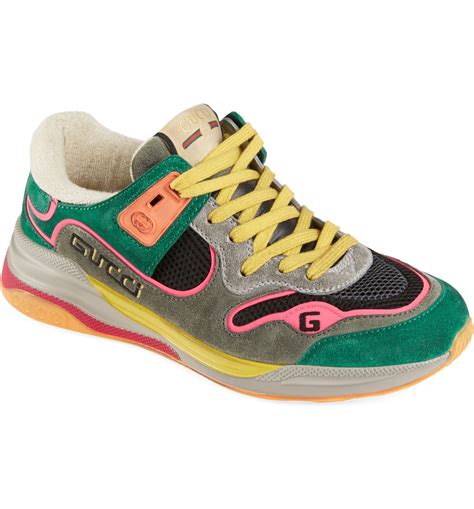 gucci ultrapace sneaker - women's|gucci monogram high top sneakers.